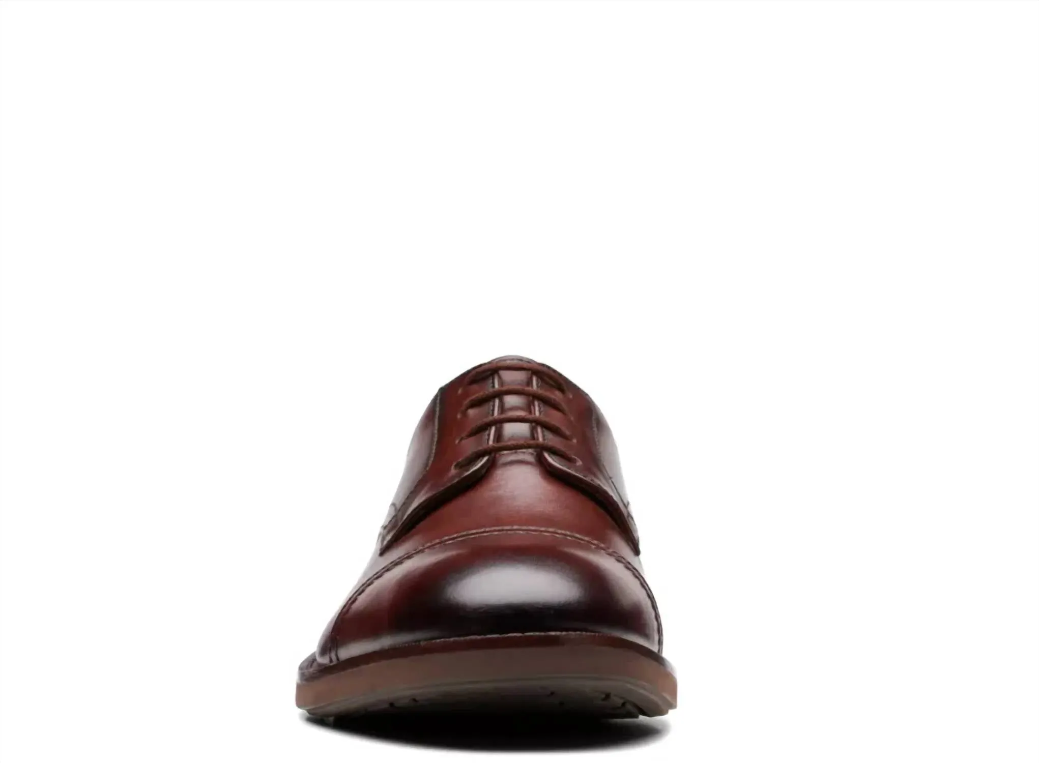 Men's Un Hugh Cap Shoes In Mahogany