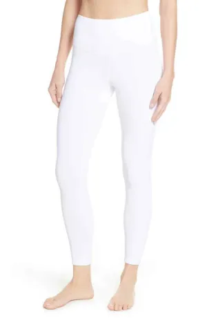 Movement Formation High Waist Ankle Leggings In White