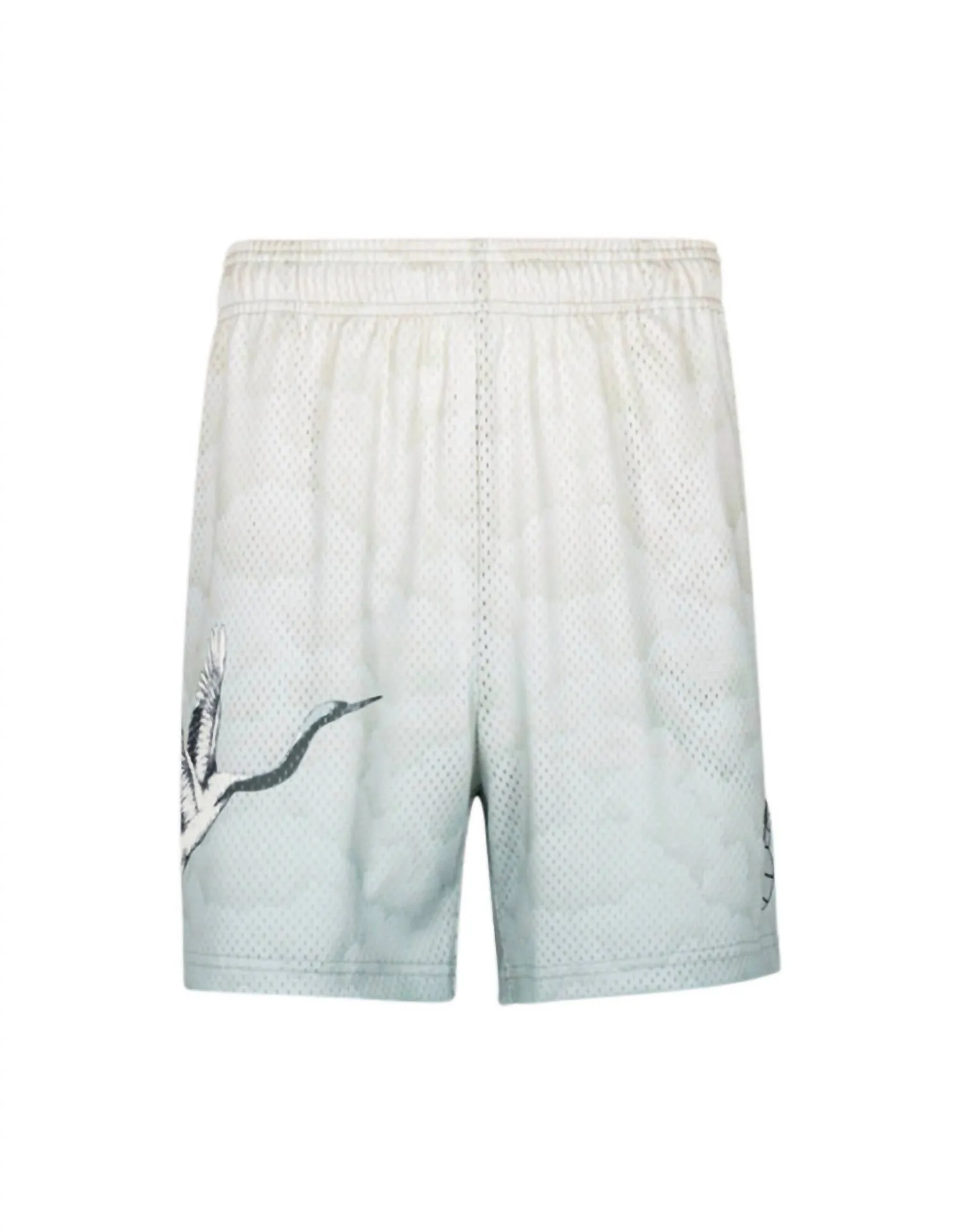Nash Mesh Basketball Shorts In Cement Gradient
