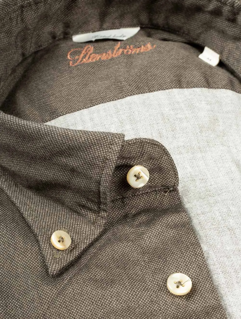 Olive Sport Casual Fitted Shirt