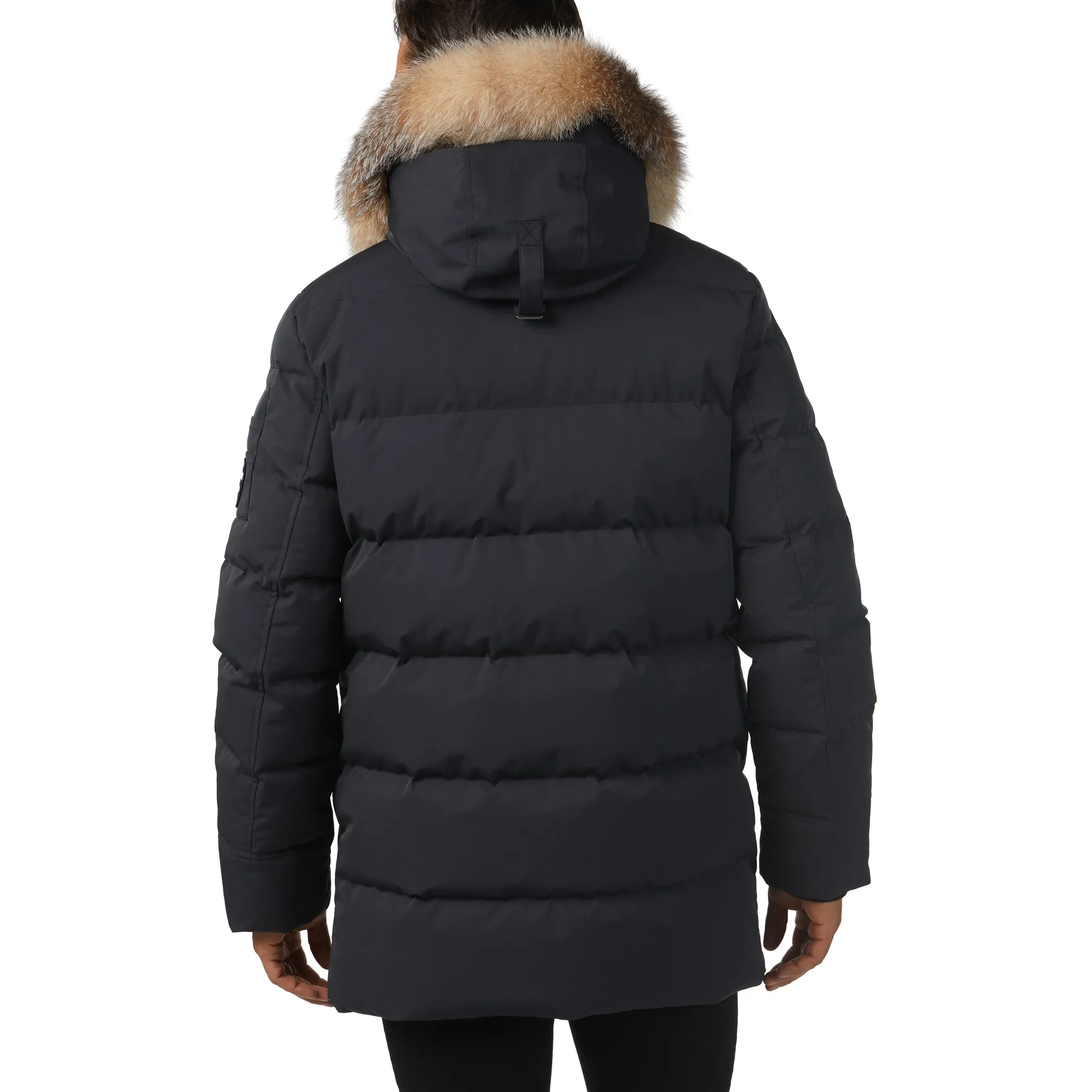 Pajar Men’s Hamilton Channel Quilted Fixed Hood Parka
