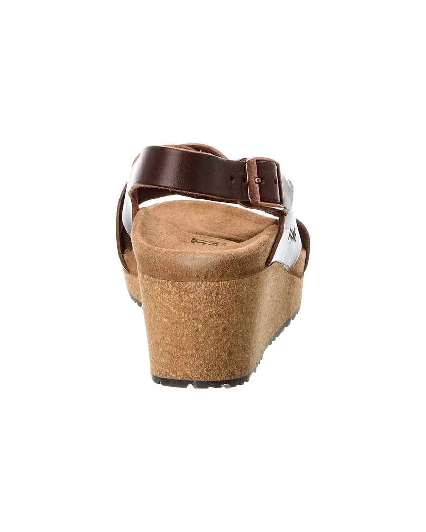 Papillio by Birkenstock Samira Narrow Leather Wedge Sandal