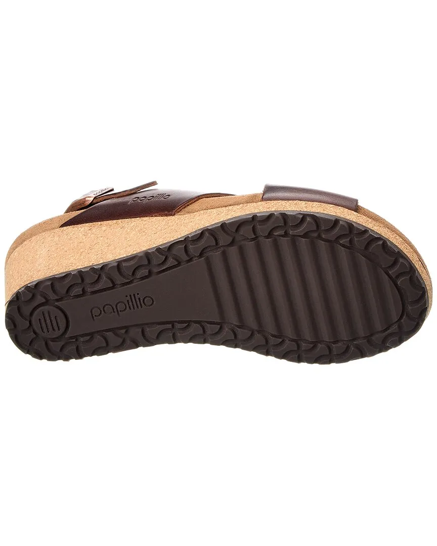 Papillio by Birkenstock Samira Narrow Leather Wedge Sandal