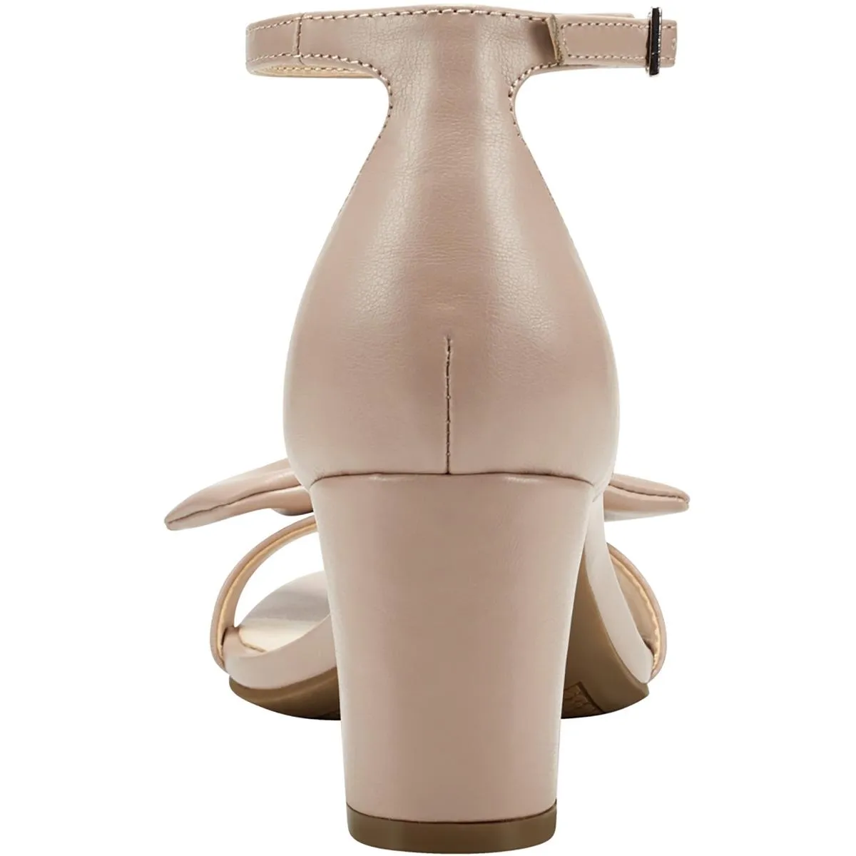 Pauli Womens Faux Leather Strappy Block Heels