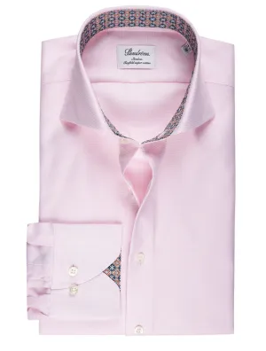 Pink Houndstooth Slimline Shirt
