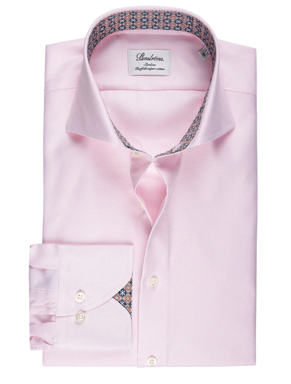 Pink Houndstooth Slimline Shirt