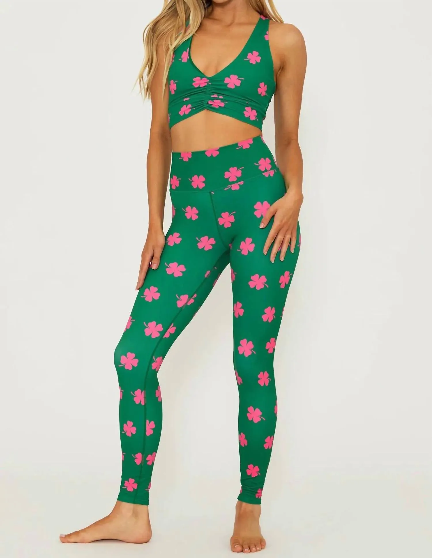 Piper Legging In Lucky Clover