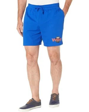 Polo Ralph Lauren Shorts Men's Navy Waffle-Knit Cotton Graphic Pockets MCWW215