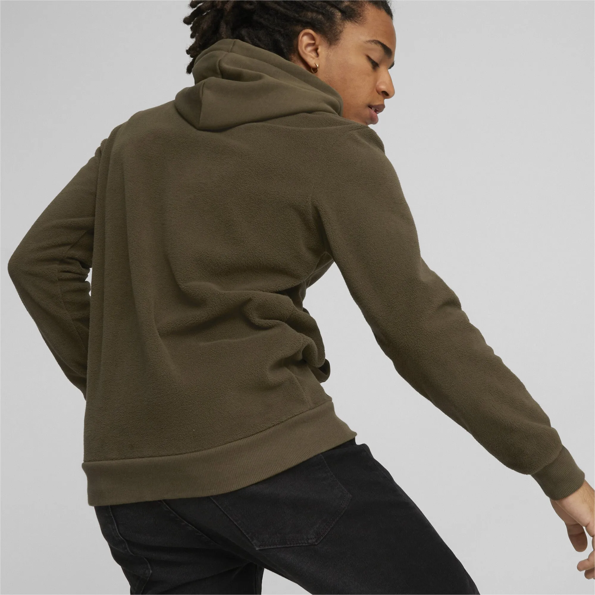 PUMA Men's Essentials Polar Fleece Hoodie