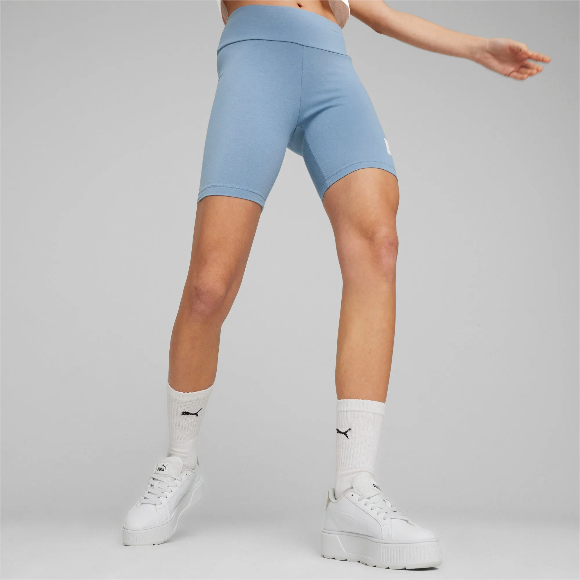 PUMA Women's Essentials Logo Short Tights