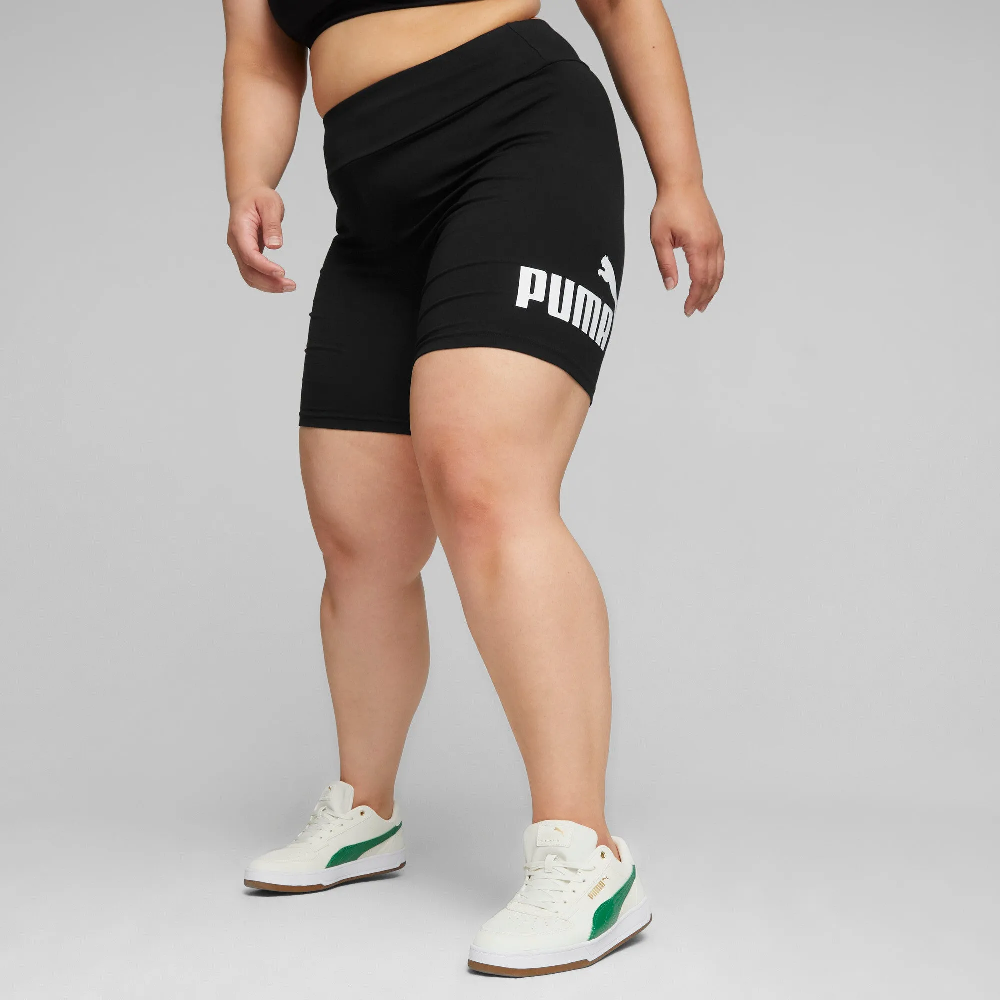 PUMA Women's Essentials Logo Short Tights