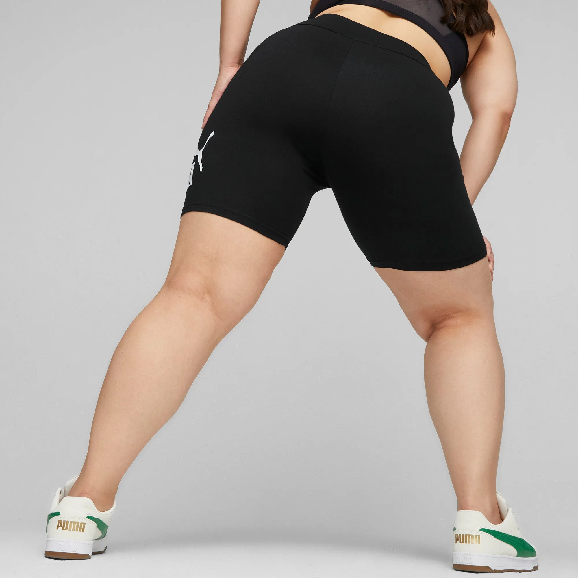 PUMA Women's Essentials Logo Short Tights