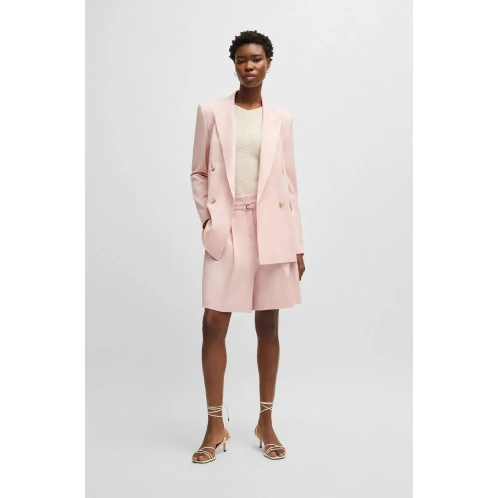 Regular-fit blazer in virgin wool