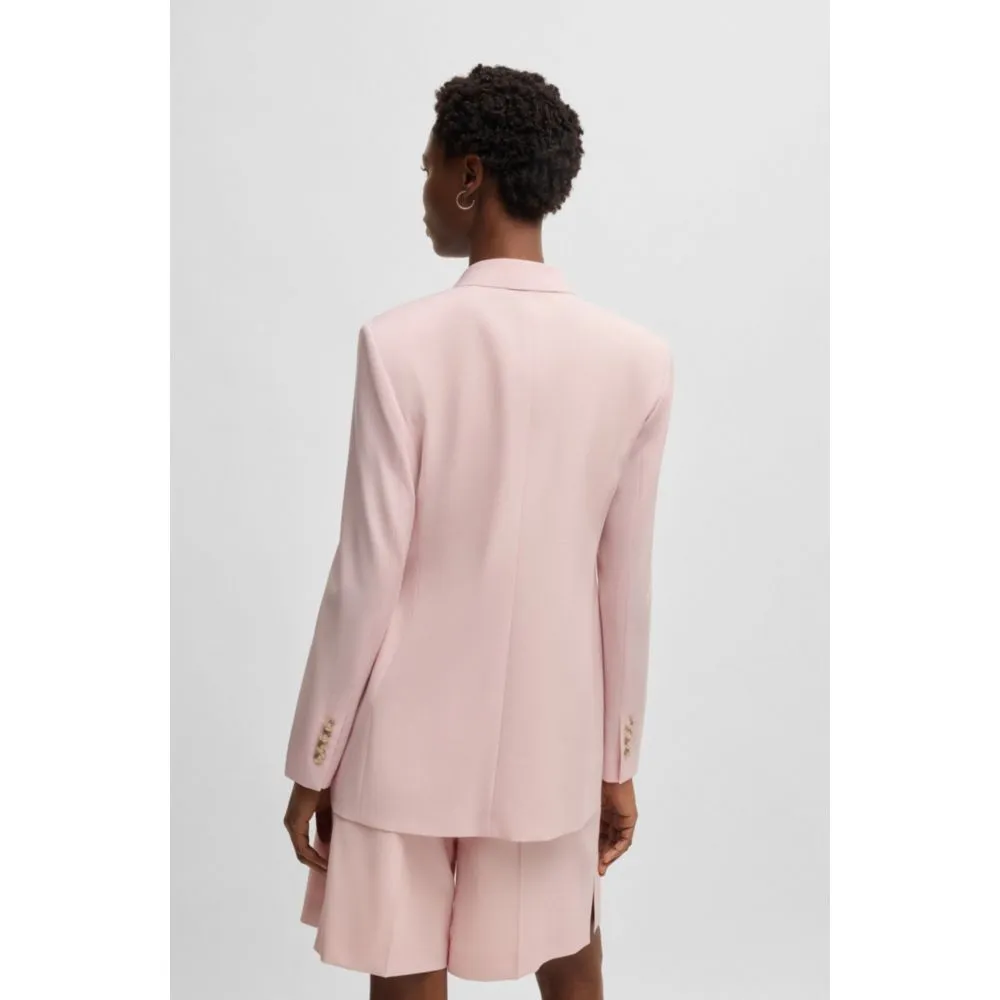 Regular-fit blazer in virgin wool