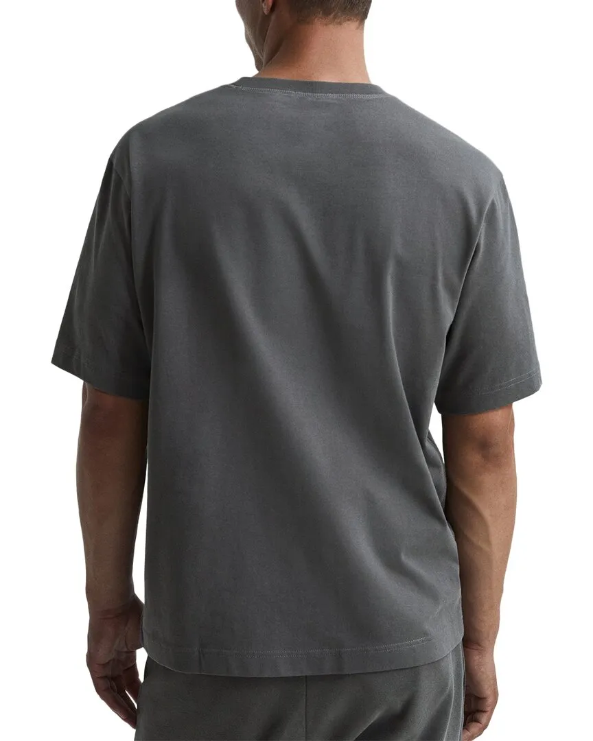 Reiss Tate Oversized Garment Dye T-Shirt