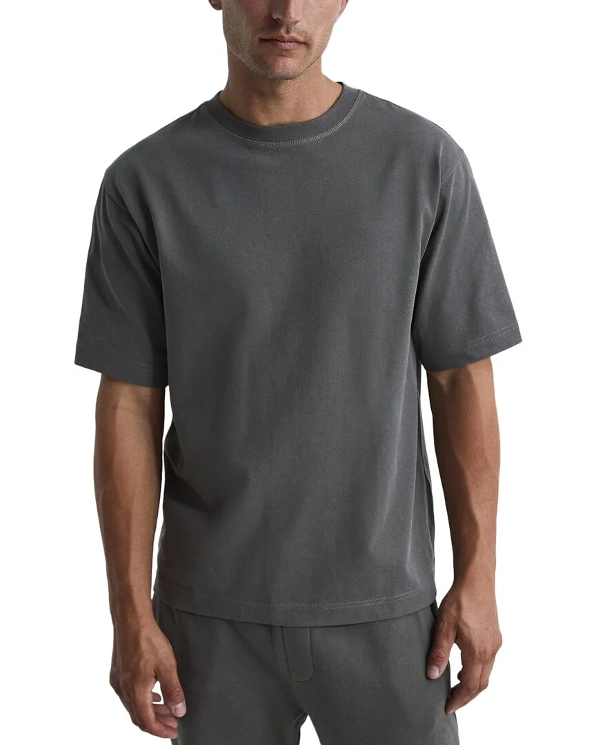 Reiss Tate Oversized Garment Dye T-Shirt