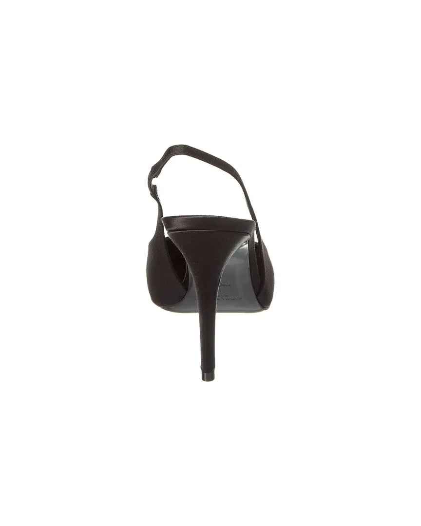 Saint Laurent Avenue 95 Satin Slingback Pump
