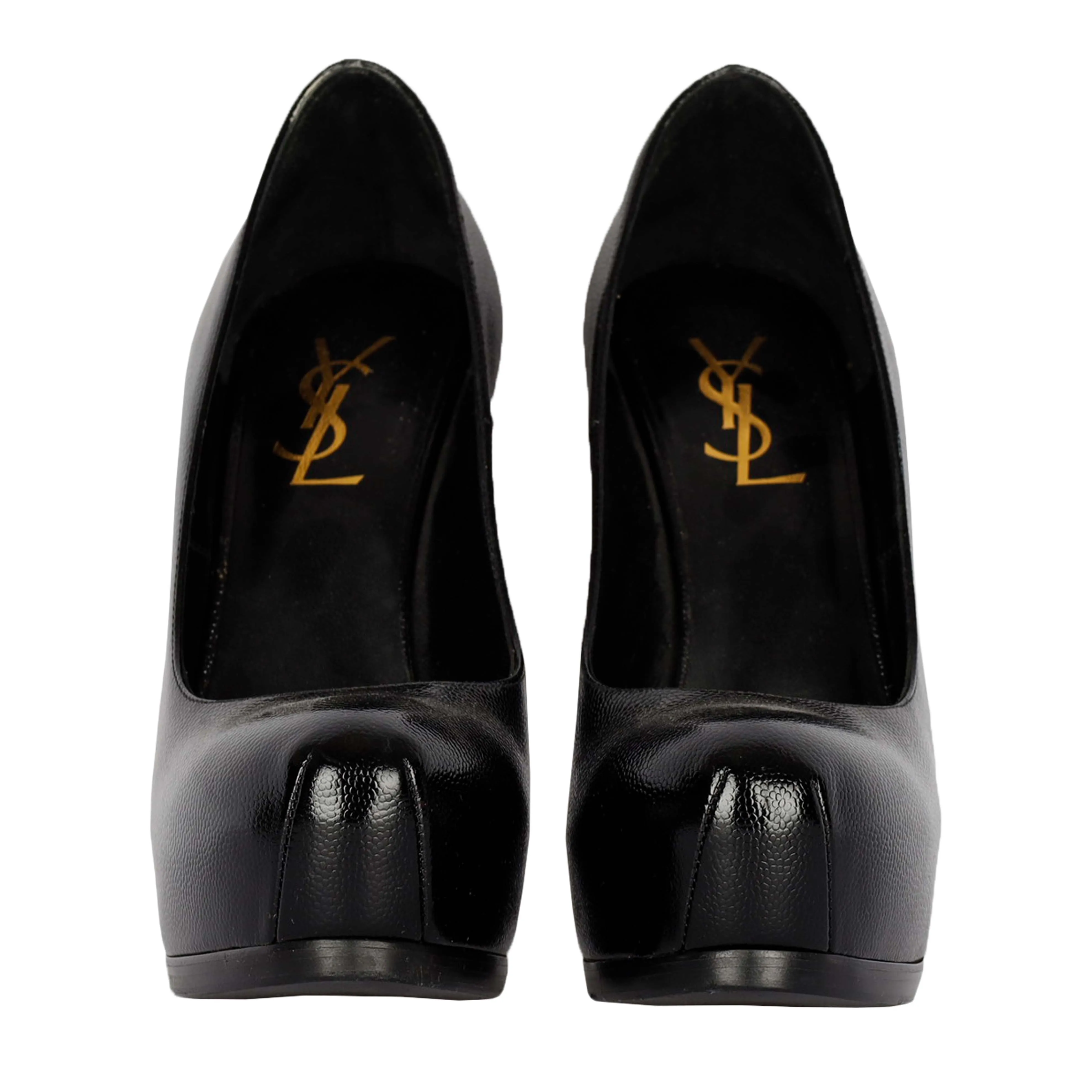 Saint Laurent Black Leather Pumps - '20s