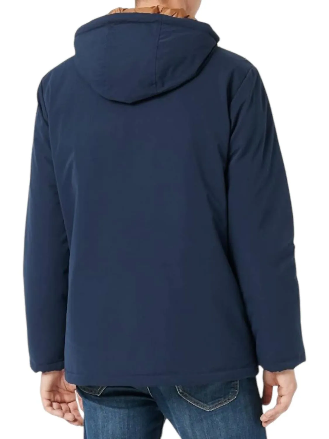 Saka Parka Jacket In Marine Blue