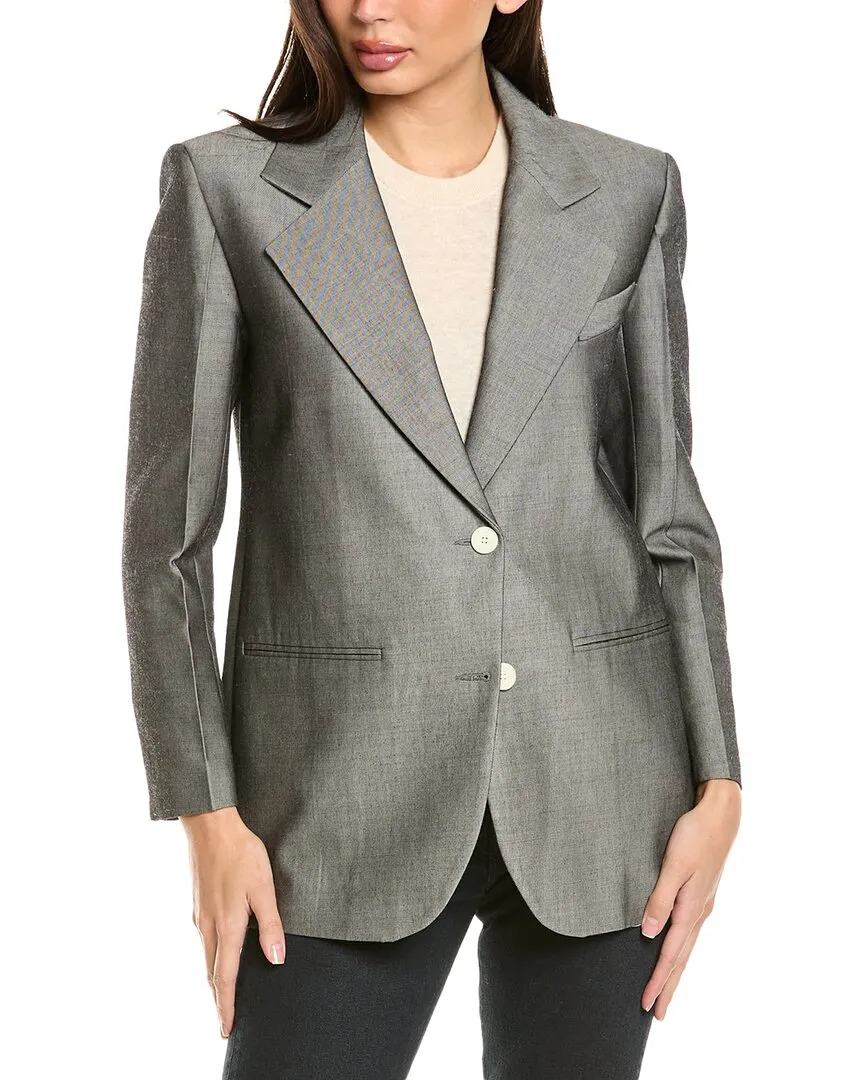 Sandro Wool-Blend Blazer