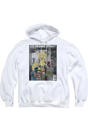 Sesame Street Best Address Adult Pull Over Hoodie