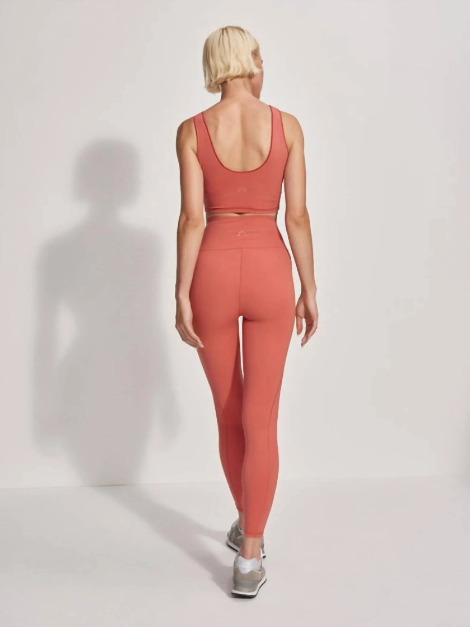 Shape High Rise Leggings In Mineral Red