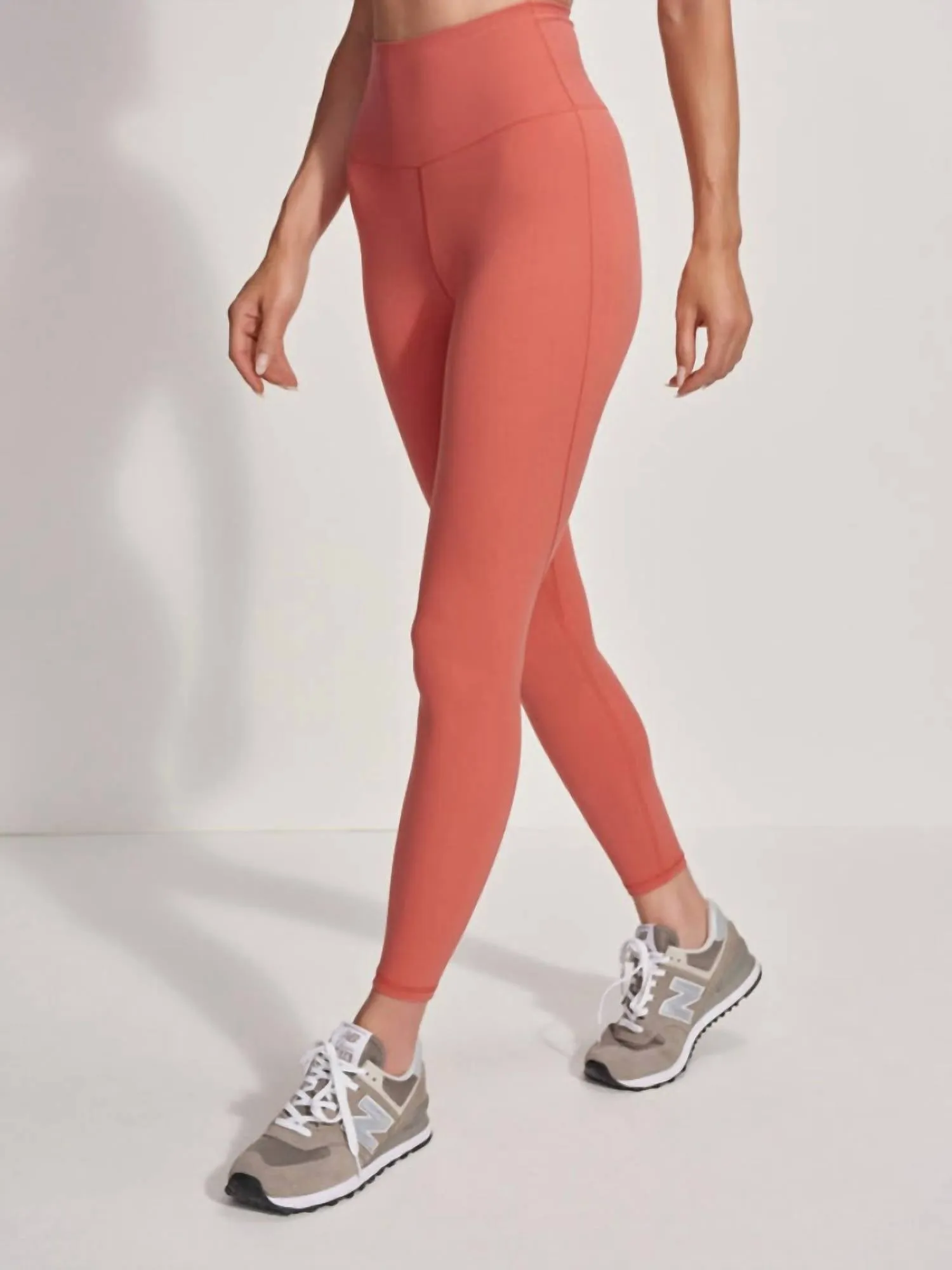 Shape High Rise Leggings In Mineral Red