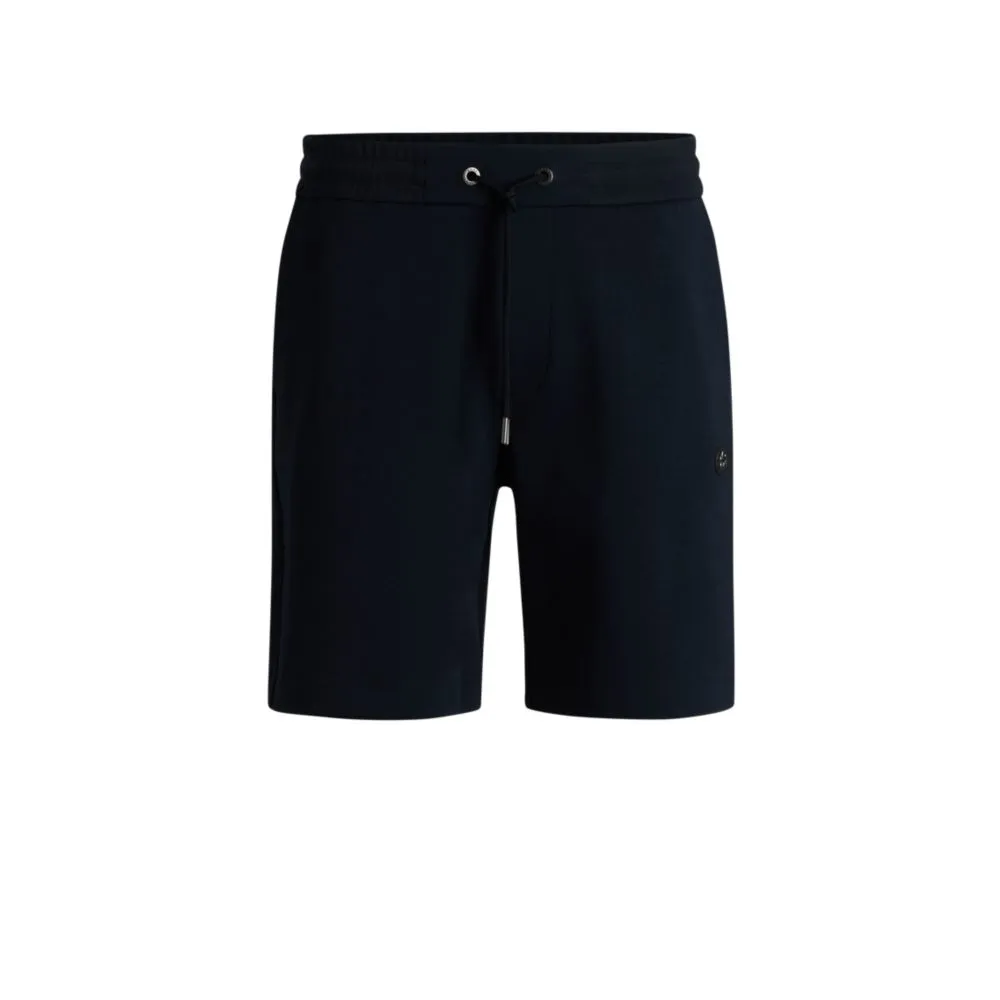Shorts with metallic Double B monogram