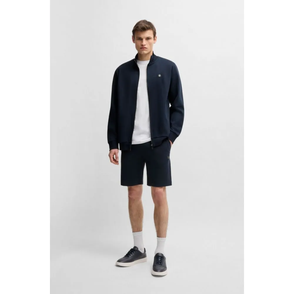 Shorts with metallic Double B monogram