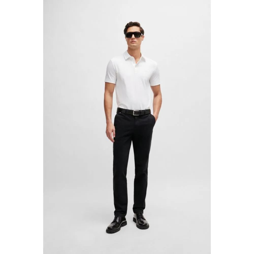 Slim-fit chinos in stretch-cotton gabardine