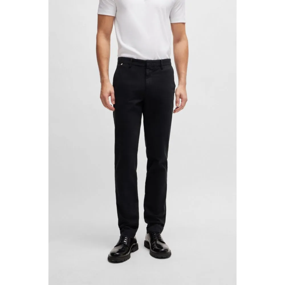 Slim-fit chinos in stretch-cotton gabardine