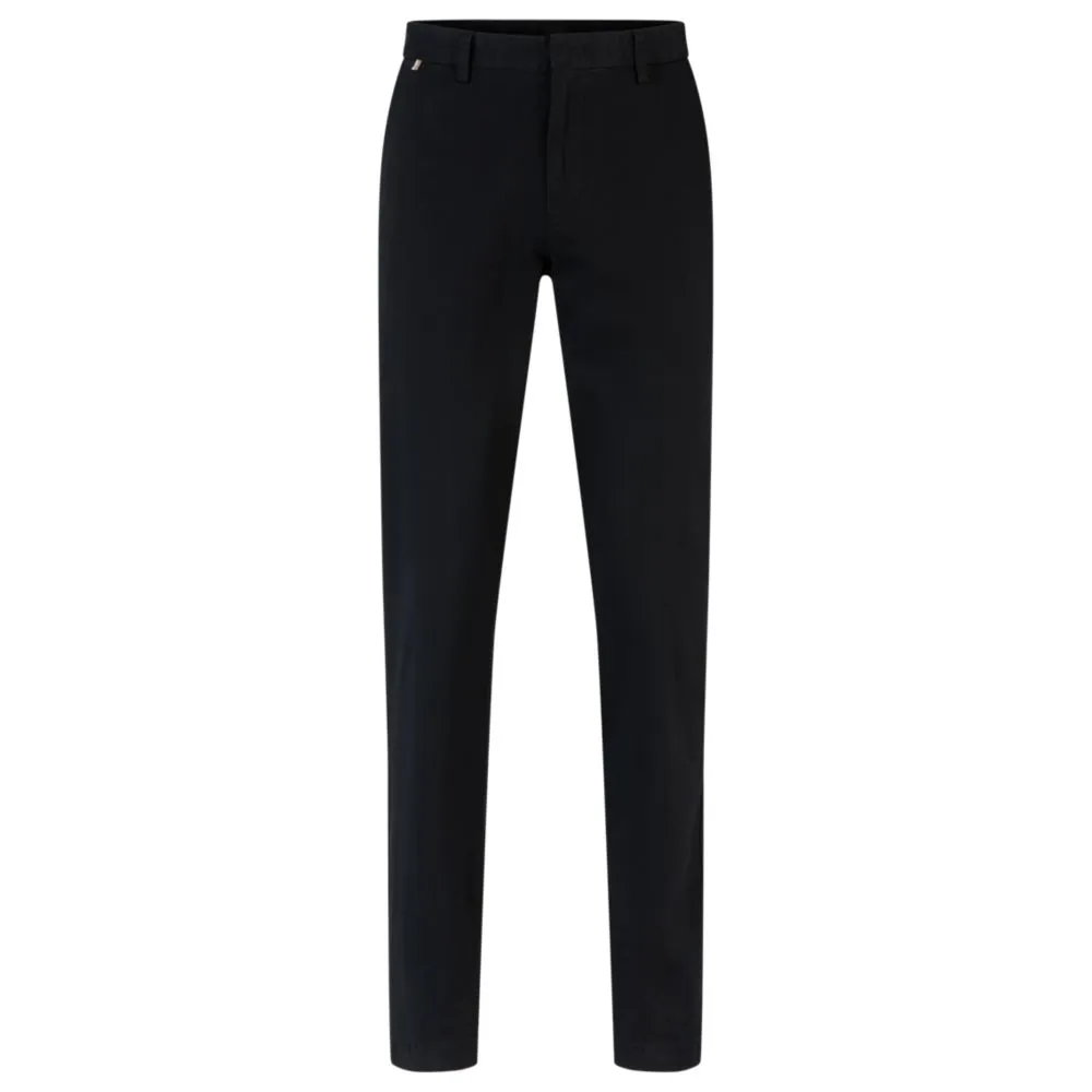 Slim-fit chinos in stretch-cotton gabardine