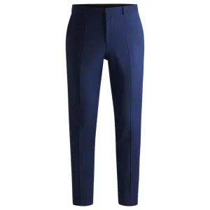 Slim-fit trousers in performance-stretch wool