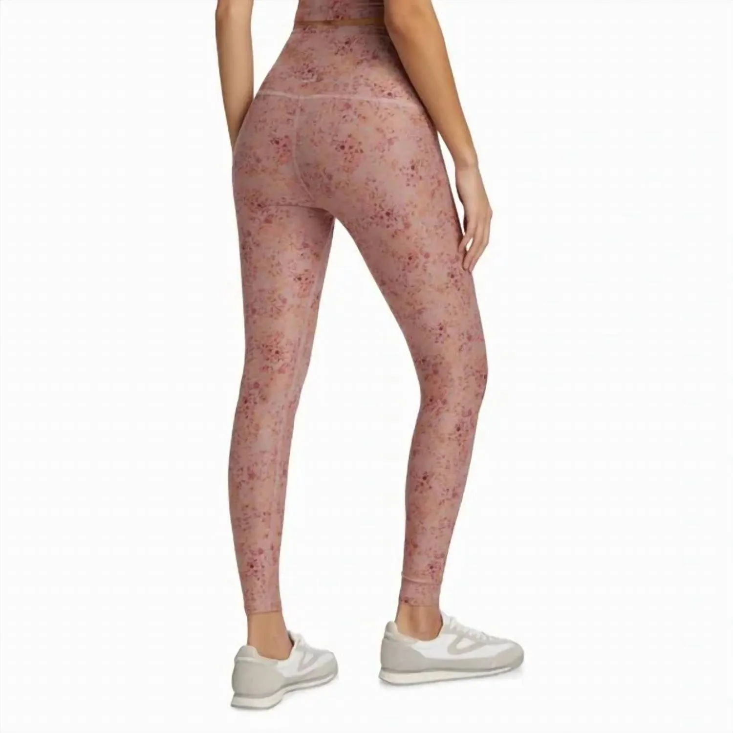 Softmark Caught In The Midi Leggings In Meadow Floral