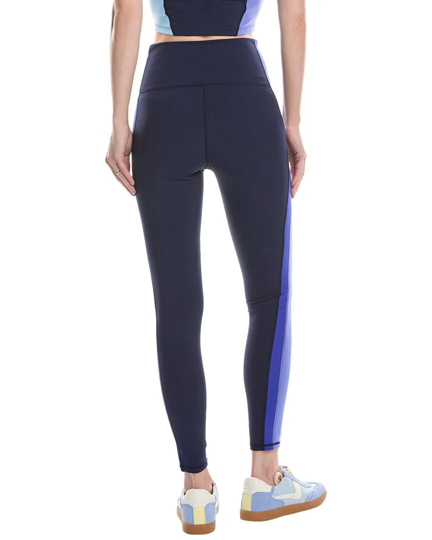 Terez TLC Side Stripe Colorblocked Legging