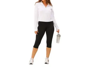 The Chelsea Capri Leggings In Black