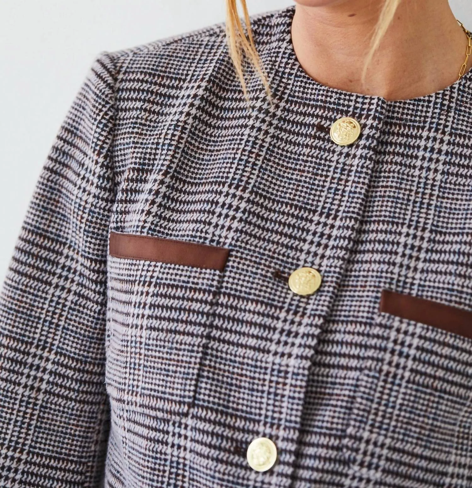 The Lady Jacket In Beacon Plaid