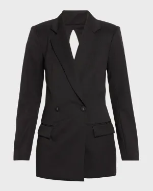 The Riley Blazer Jacket with Split Back