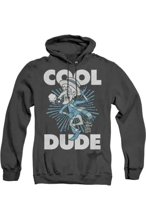 The Year Without A Santa Claus Cool Dude Adult Heather Hoodie / Hooded Sweatshirt
