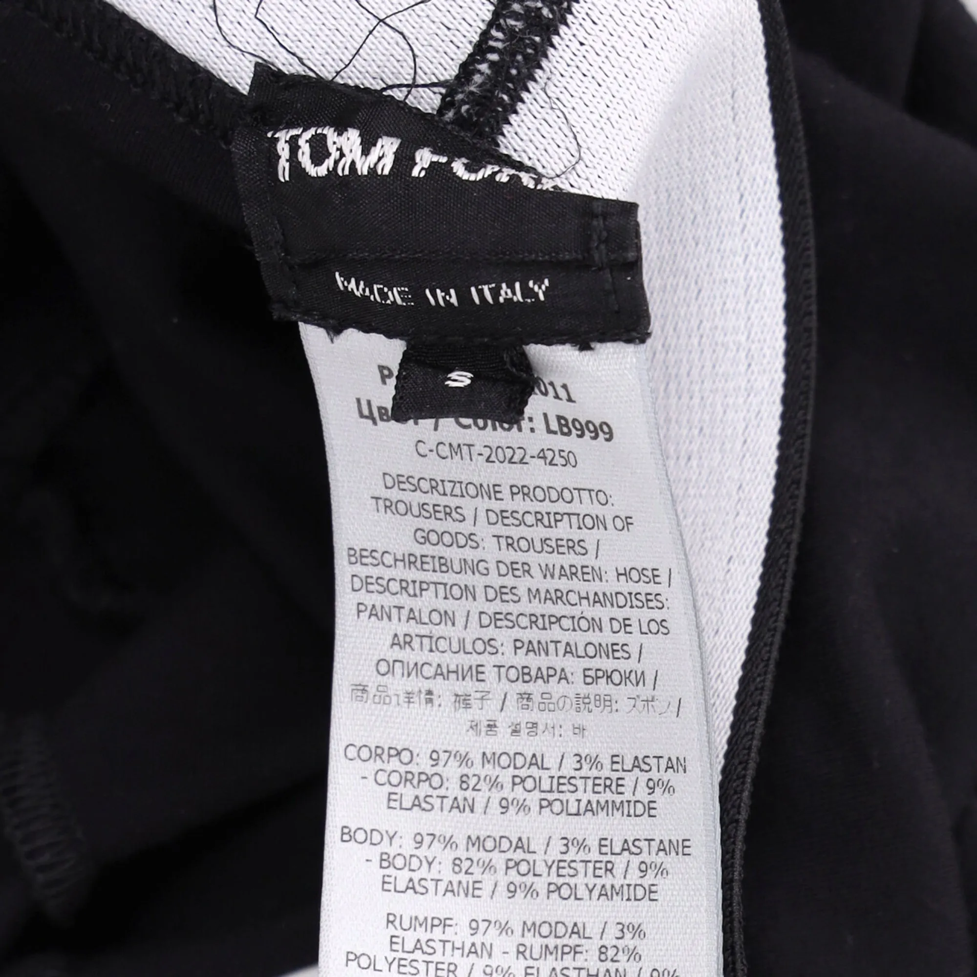 Tom Ford Racerback Tank Top and Leggings in Black Nylon
