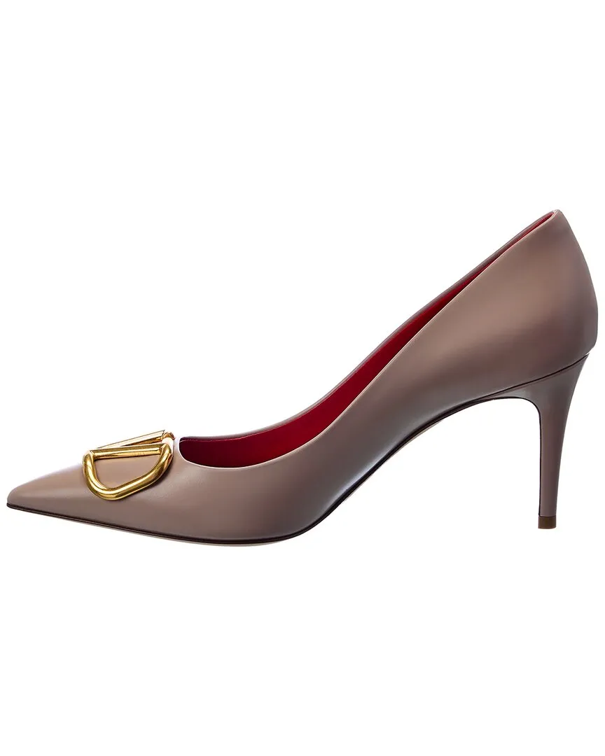 Valentino VLogo 80 Leather Pump