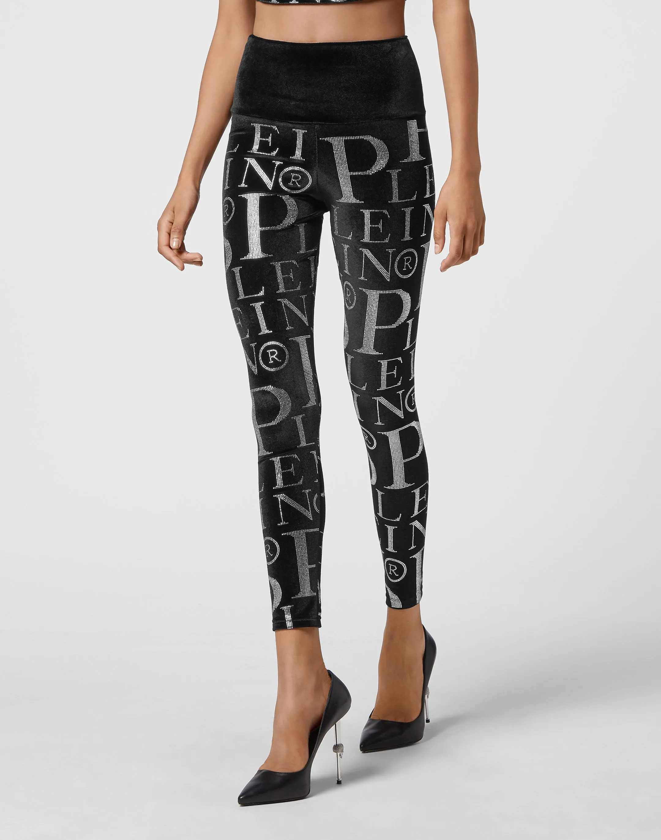 Velvet Leggings Stones All over PP