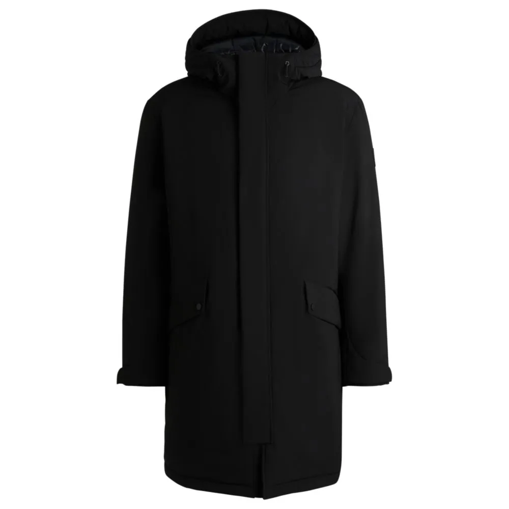 Water-repellent jacket with down filling