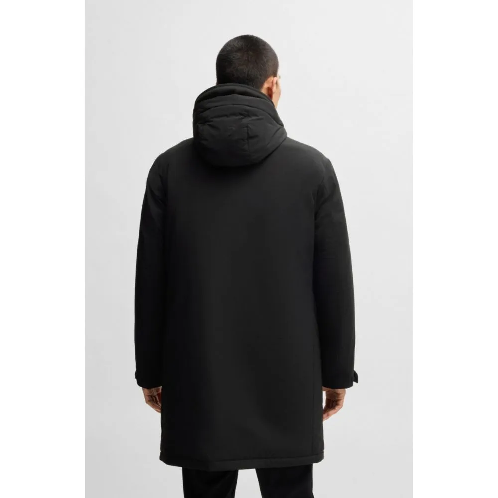 Water-repellent jacket with down filling