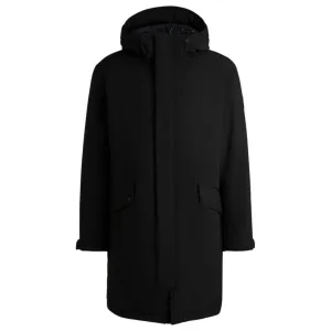 Water-repellent jacket with down filling