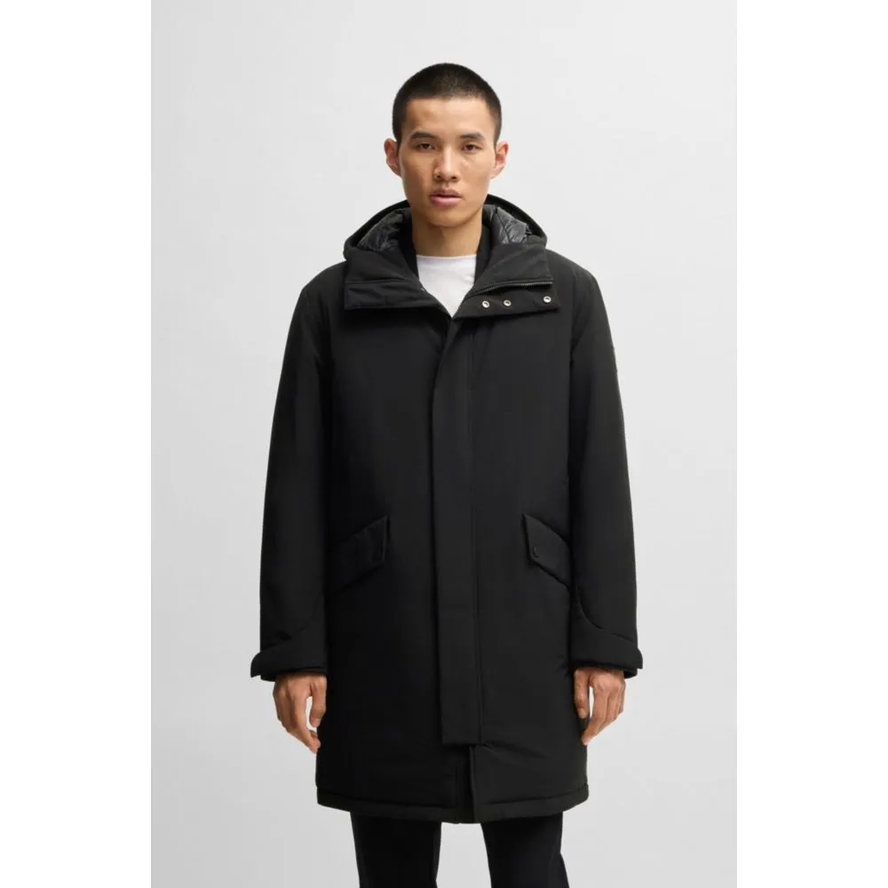 Water-repellent jacket with down filling
