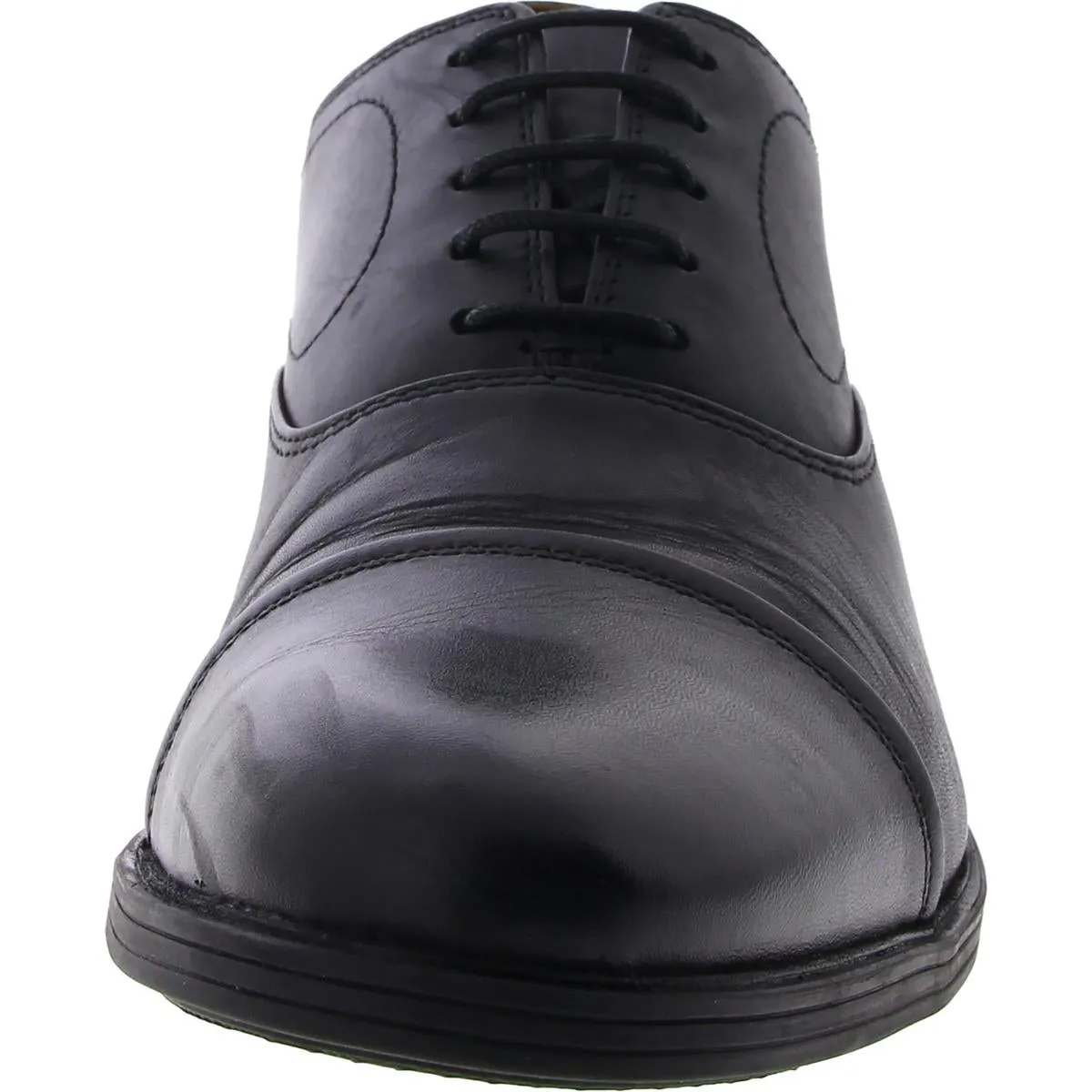 Whiddon Ox Mens Leather Lace-Up Oxfords