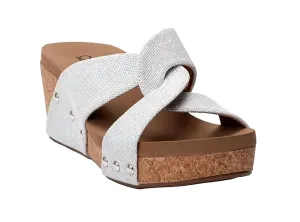 Women's Bonny Sandals In Silver Shimmer