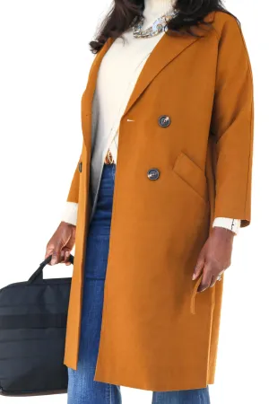 Women's Classic Trench Coat In Camel