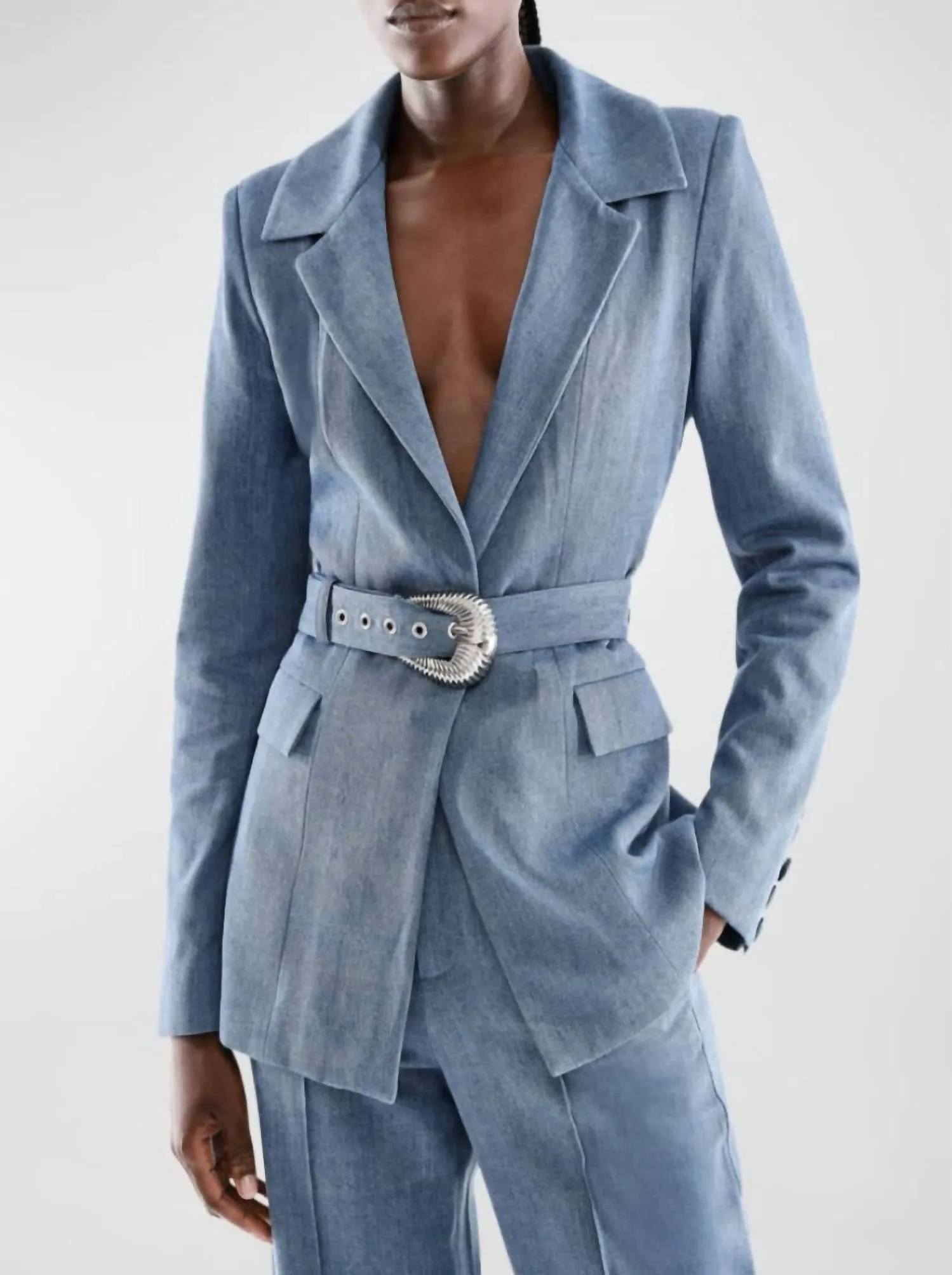Women's Dominga Blazer In Denim